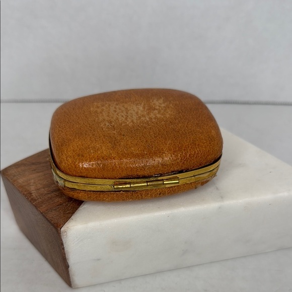 Vintage Rare Phinney Walker Leather Case Seven Jewels Alarm Clock Germany Lot M7 - Picture 5 of 5